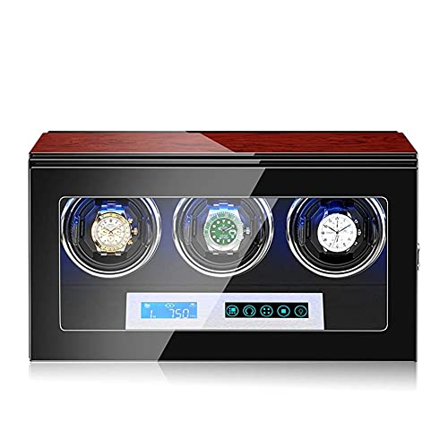 Mover relojes automáticos sin ruidos con esta caja de 15 modos y pantalla táctil LED