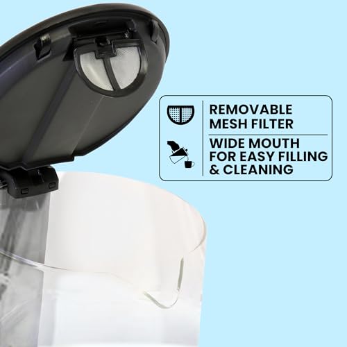 Tetera Eléctrica de Vidrio Total Chef 1.7L miniatura 5