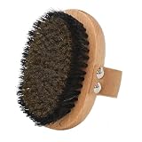 TrockenbüRste, KöRperbüRste Mit Feinen KupferdräHten TrockenbüRste Holz KöRperbüRste Naturborsten TrockenbüRste KöRper FüR Lymphdrainage Anti-Cellulite Massage Stressabbau Verbesserte Durchblutung