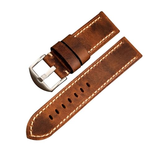 Bracelet de montre en cuir italien plié à la main FYXT 24mm d'exception