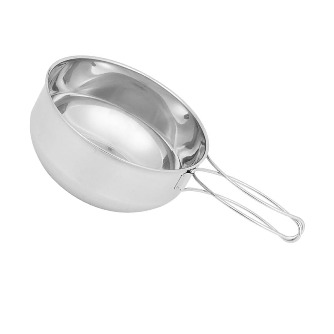 Milisten Portable Camping Bowl 304 Stainless Steel Lightweight Compact for Outdoor Activities