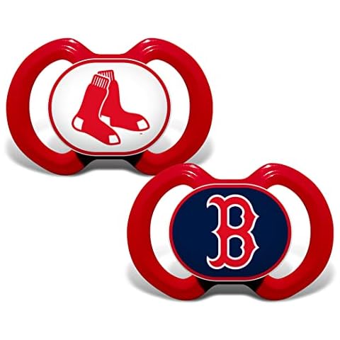 Baby Fanatics Pacifier 2-Pack - MLB Boston Baby FanaticsRed Sox - Officially Licensed League Gear Cover