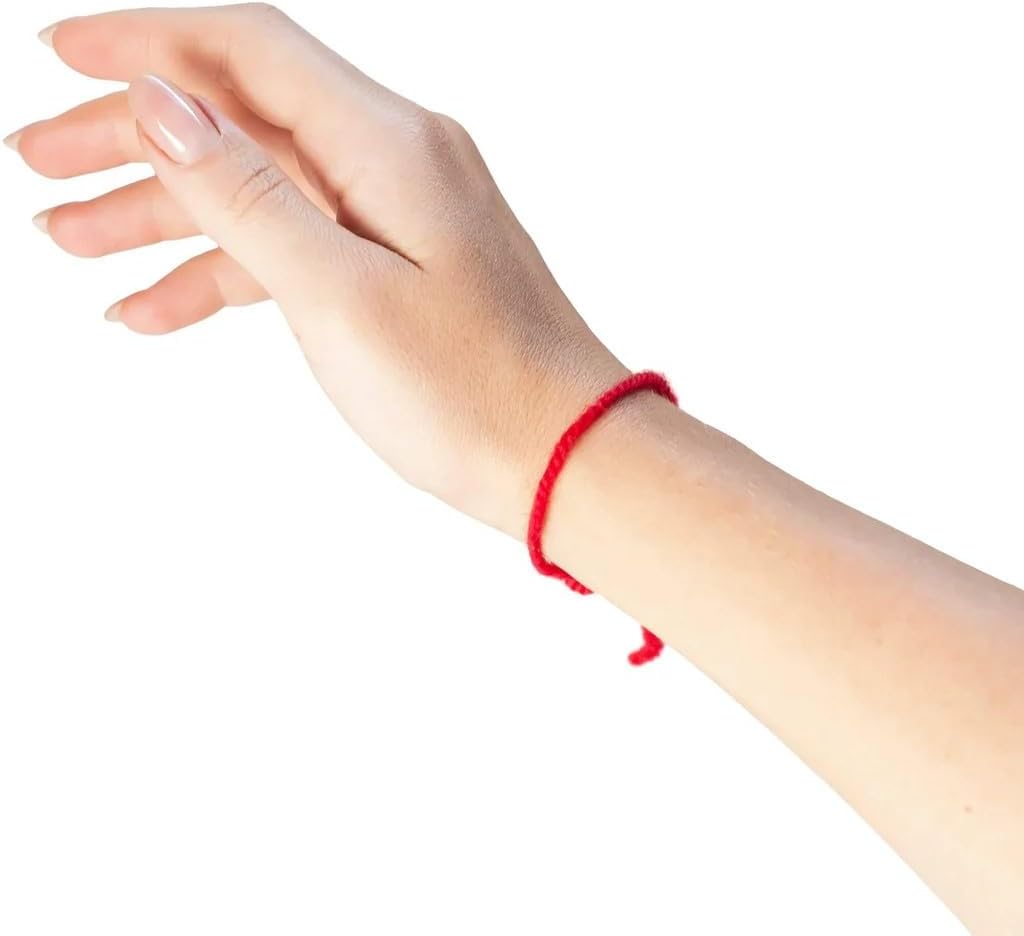 Set of 5 PCS Authentic Kabbalah Red String Protection Evil Eye Bracelet for Women Men Jerusalem Blessed at Rachel's Tomb Prayer Blessing and Instructions Included String of Fate - Image 7