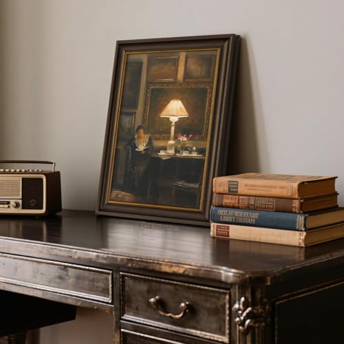 Save on DAJONART Vintage Gold Picture Frame Book Wall Art - Image 5