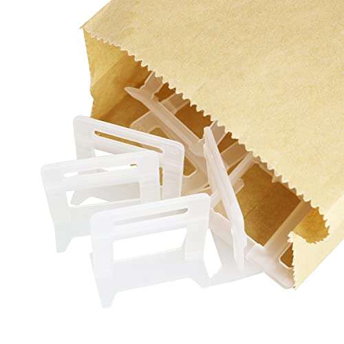 Sjzbin 100Pcs 1.5Mm Tiles Leveler Spacers, Tile Leveling Clips 1/16'' (1.5Mm) Laser Level Self-Leveling 4D Cross Line Tiling Floor Laser Tool, White #TOP2