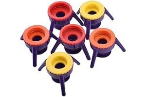 6 Pieces Large Liquid Dispensers Shampoo Bottle Pump Cap