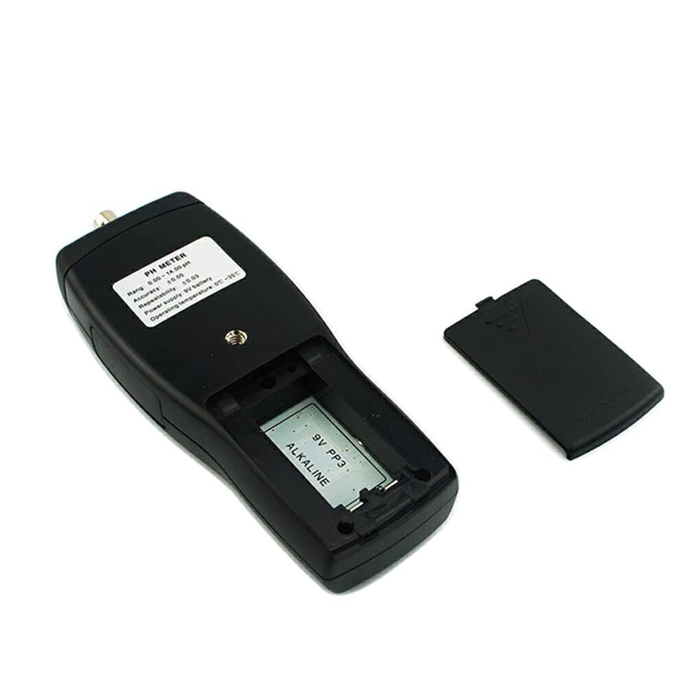 Pantalla Digital retroiluminación PH medidor de temperatura pecera piscina vino 0,00~14,00 pH probador de ácido de agua termómetro