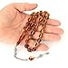 Baltic Amber Tasbih with Ancient Inclusions – Handmade Islamic Prayer Beads | Silver Tassel | Collectible Misbaha