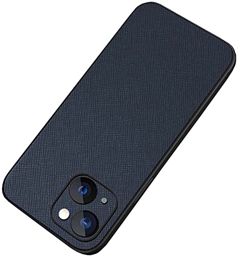 Housse en cuir pour iPhone 13 Mini étui bleu antichoc Apple 5,4 pouces