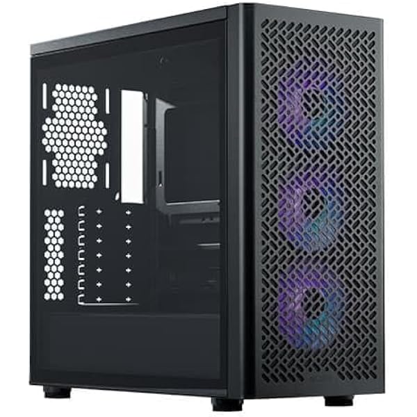 Cooler Master Elite 502 obudowa komputera 3 x fabrycznie zainstalowane wentylatory Argb obsługa AIO do 420 mm obsługa płyty głównej ATX gotowa do serii RTX 50 do 410 mm złącze typu C