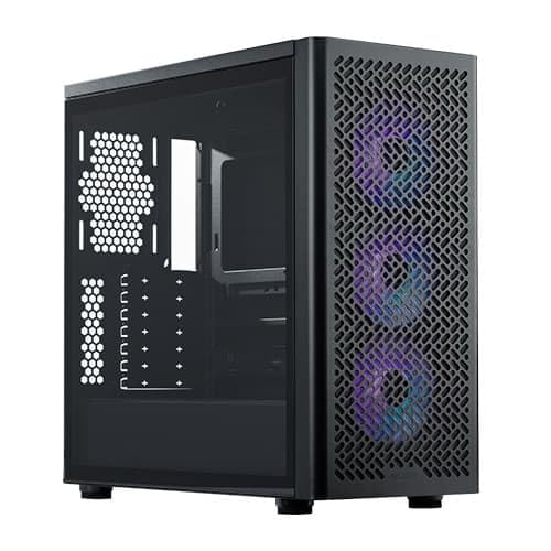 Boitier PC COOLER MASTER Elite 502 Moyen tour ATXE ATX Panneau en verre trempé 3 ventilateurs ARGB - vue 4