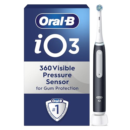Oral-B iO3 Electric Toothbrushes Adults, Oral B Electric Toothbrush, Gifts for him or her, 1...