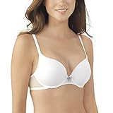 VASSARETTE Women's Bonus Boost Push up Bra 75315, White Ice, 36B