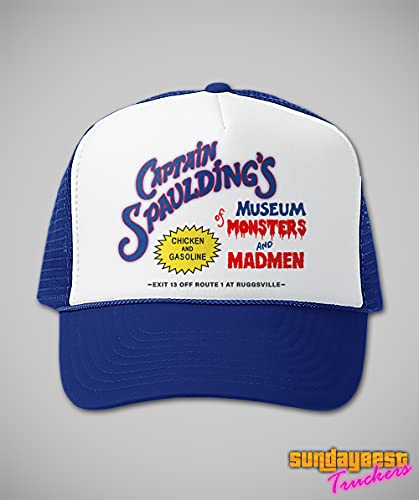 Captain Spaulding Hat - Museum Of Monsters And Madmen, Retro Horror Trucker Hat, Fried Chicken And Gasoline, House Of 1000 Corpses Shirt #TOP2