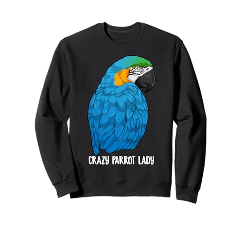 Regalo perfetto per ogni donna che ama la natura e gli amanti degli animali. Caratteristiche di una colorata ara ararauna blu e giallo macaw. The largest South American Parrot.