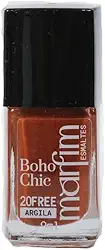 Esmalte Terracota Marfim 9 ml – Coleção Boho Chic – Argila (tom terracota quente moderno) – Hipoalergênico 20FREE, Sem Formol, Longa Duração