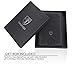 TRAVANDO Money Clip Wallet RIO - Mens Wallets slim Front Pocket RFID Blocking Card Holder Minimalist Mini Bifold Gift Box (Smooth Leather, Black)