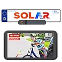 AUTO-VOX Solar Rückfahrkamera Kabellos mit 5" 1080P Monitor: 5000mAh Akku 2 Mins DIY Installation & Dual-Split Funk Rückfahrkamera, IP69K Wasserdicht Rückfahrkameras für Auto, LKW, Van, SUV, Wohnmobil
