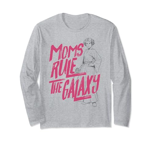 T-shirt Star Wars Princess Leia Moms Rule pour célébrer les mamans héroïnes
