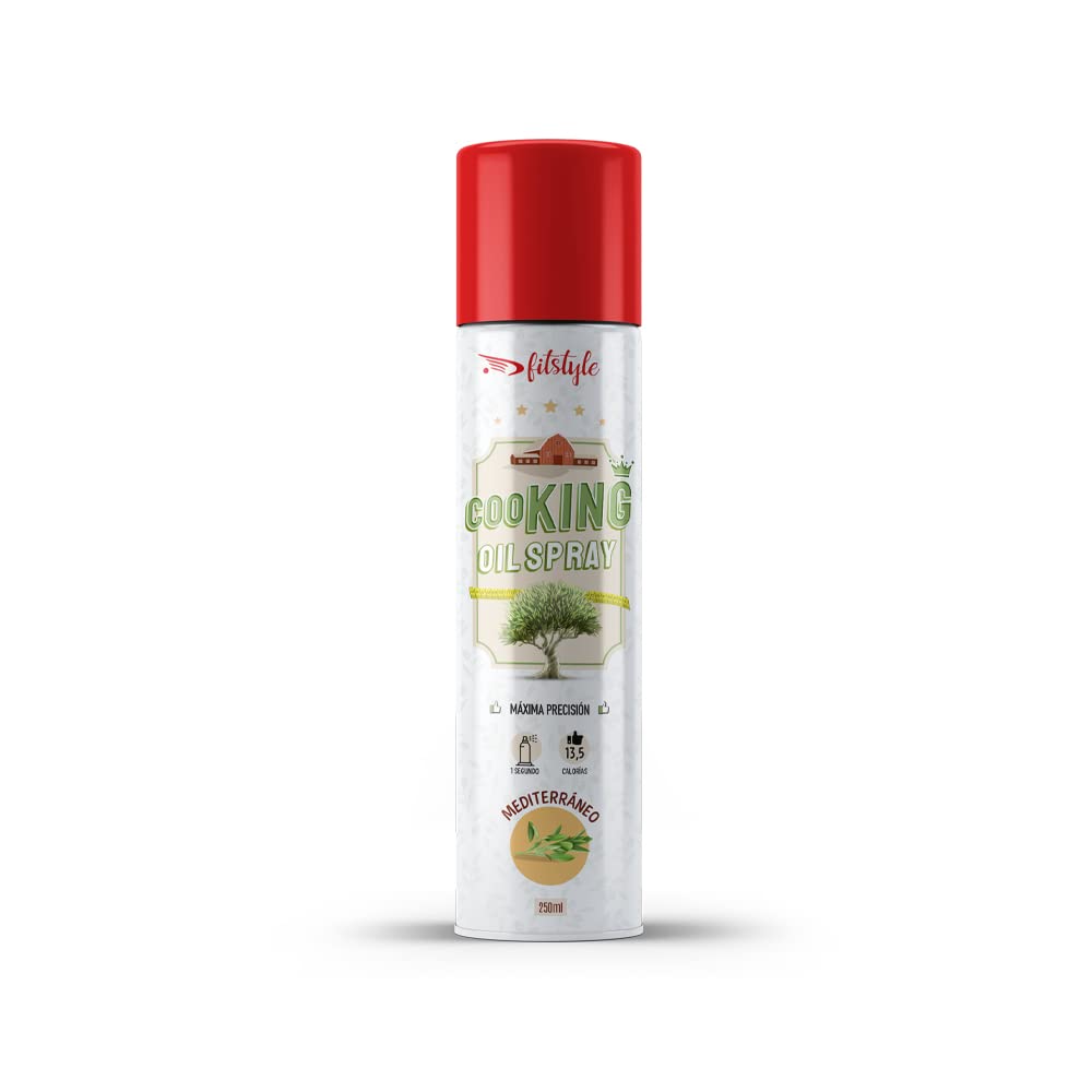 Aceite de Oliva en Spray sabor Mediterraneo 250ml fabricado en España