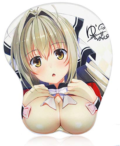 FUDN Cute 3D Cartoon Design Soft Wrist Support Office Gaming Mouse Pad for PC&Laptop (Sento Isuzu)
