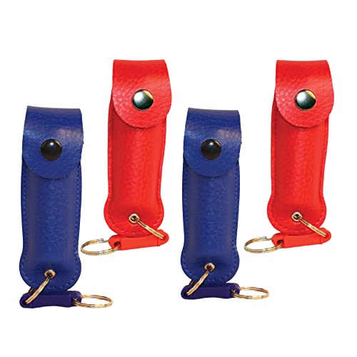 Pepper Shot 1/2 oz w/Black Injection Molded Holster & Quick Key Release Key Chain