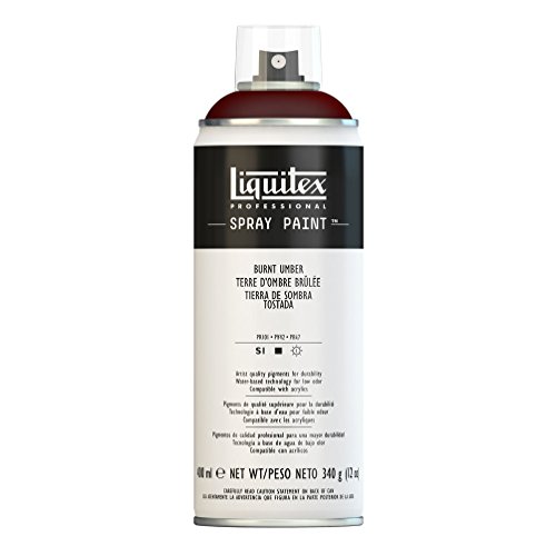 Liquitex 4450128 Professional Spray Paint 400 ml, Burnt Umber