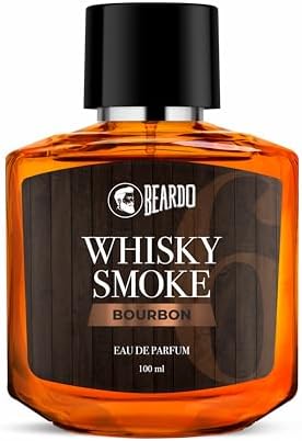 Beardo Whisky Smoke Bourbon Perfume For Men, 100ml | Oriental, Woody, Leathery Eau De Parfum | Long Lasting Perfume | Best Date Night Fragrance | Gift For Husband | Gift For Boyfriend