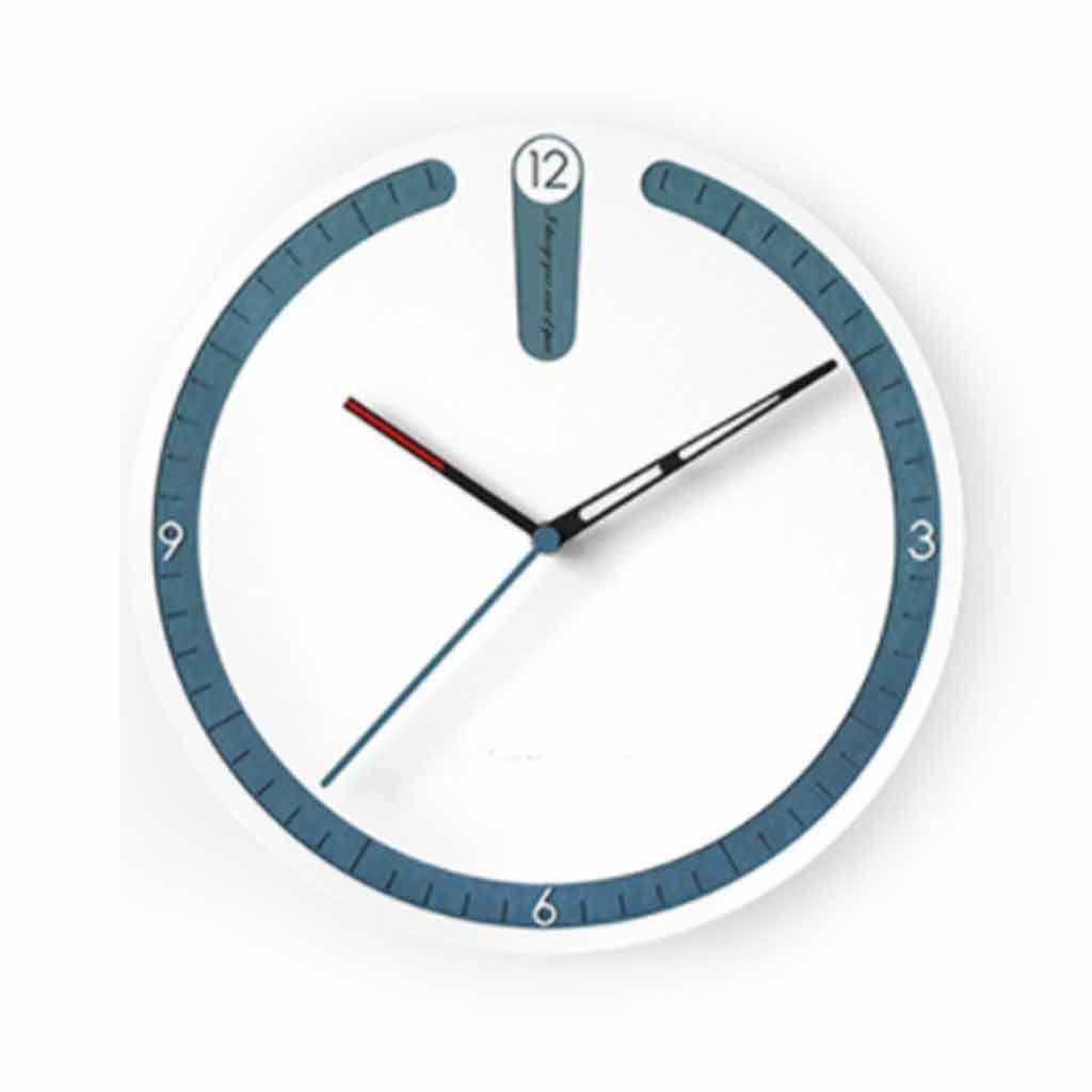 Horloge murale pour chambre à coucher et cuisine en bois véritable