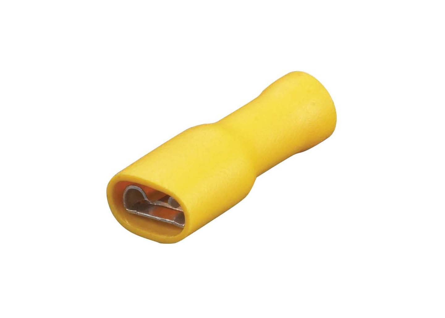 Kafton Women's Yellow Spade 9.5Mm Fully Insulated Terminals (25)