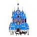 Disney Store Official Frozen 2 Castle Play Set with Light & Sound Effects - 18 Piece Princess Castle Gift Set - Frozen Dollhouse with Anna & Elsa Mini Dolls & Accessories