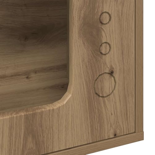 Maison pour chat design chêne artisan boîte protection premium - 7