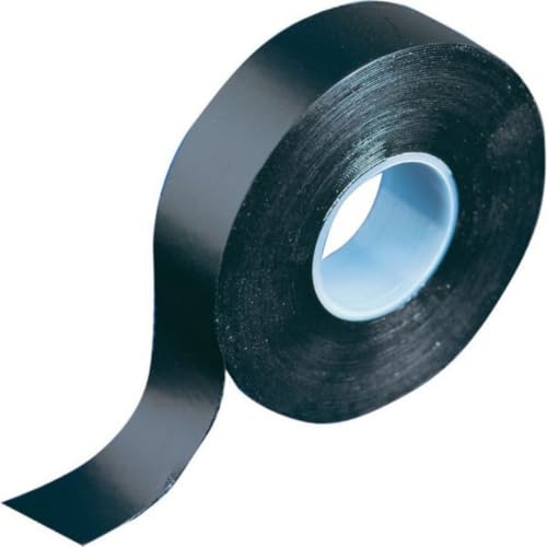 Gocableties Black Self Amalgamating Tape 19mm x 5m Waterproof Rubber Tape for Cable and Pipe Repair Sealing Joints and Insulating Electrical Connections 1 Roll