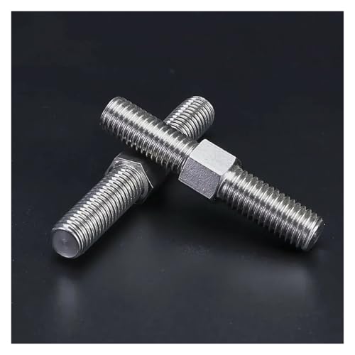 Goujon à Double extrémité M16 Tige Filetage Gauche Droite Acier Inox 304 Écrou Visserie 2 Pcs