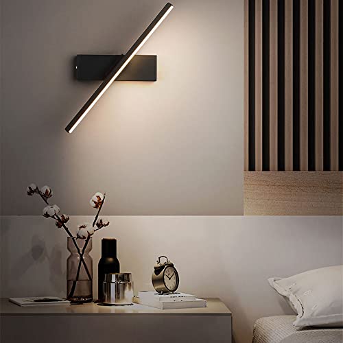 Aplique de pared ajustable con tira LED orientable 330° para lámpara de noche creativa 3