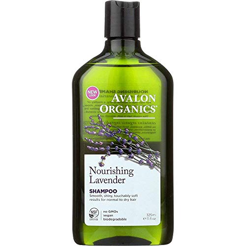 Avalon Organics Lavender Nourishing Shampoo, 11-Ounce Bottle (Pack of 3) image 2