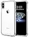 iPhone Xs Max Case, Protective Hard PC iPhone Xs Max Cover [Ultra Lightweight] Anti-Scratch Reinforced Corner Protection Bumper Case for iPhone Xs Max 2018 - Crystal Clear