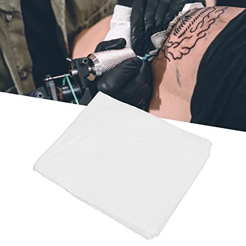 100pcs Tattoo Wipe Paper, Disposable Strong Water Absorption Tattoo Skin Cleansing Towel Tissue, Dental and Tattoo Supplies - Image 3