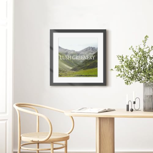 Image of Picrit 20x20 Black Picture Frame, Poster Frame for Wall, 3 Pack.