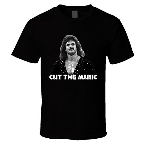 Ravishing Rick Rude Cut The Music Wrestling T Shirt L Black Cover
