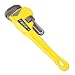 Hurricane 10-inch Heavy Duty Drop Forge Straight Pipe Wrench, Ideal for 3/8" to 1-1/2" Pipe, Adjustable Plumbing Wrench