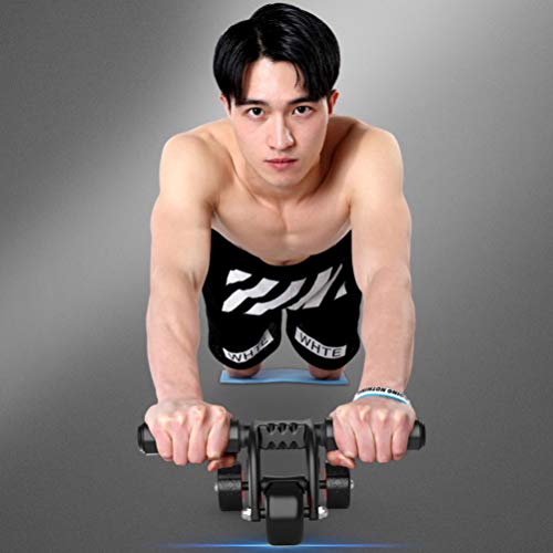 BESPORTBLE - Rolo de exercícios abdominais para treino de abdômen, roda, equipamento de ginástica pa