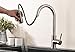 REPLYSAT Brushed Nickel Kitchen Faucets 304 Stainless Steel Single Handle Pull Out Kitchen Tap Swivel 360 Degree Mixer Tap