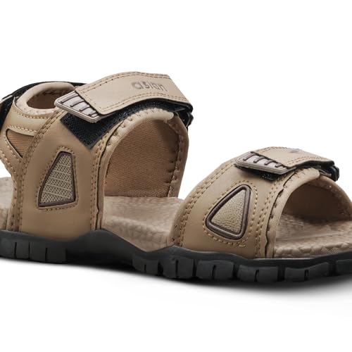 Image of ASIAN Mens VISTARA-21 Casual Sandals with adjustable velcro closure for easy wear with flexible fitting and trendy and stylish looks ideal for everyday use for mens as well as boys