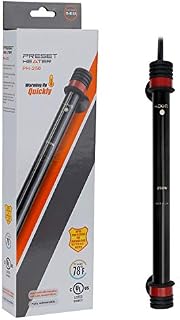 Uniclife Preset Aquarium Heater Submersible 250 W with Electronic Thermostat Fish Tank Heater