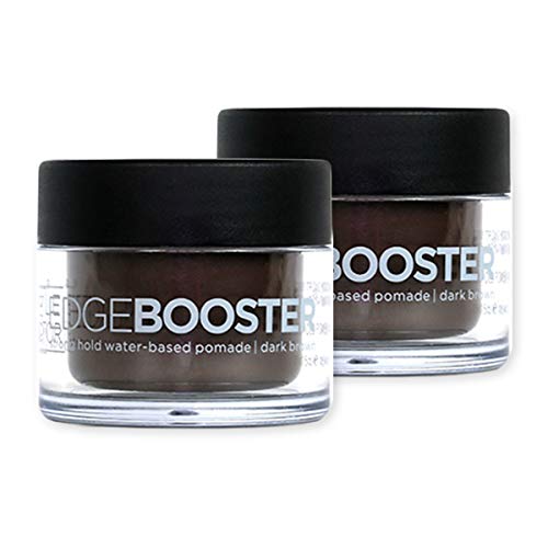[2JARS DEAL] Style Factor Edge Booster Hideout Strong Hold Water-Based Pomade 1.7oz(DARK BROWN)