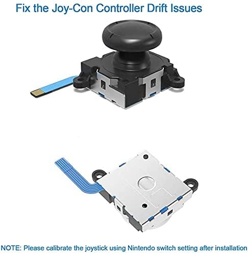 Image of New World Replacement Joystick Analog Thumb Stick Repair Kit for Nin-tendo Switch /Switch OLED Model /Switch Lite Joy-Con Controller