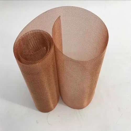 Treillis métallique en laiton 235 mesh, tissu filtrant 1x1m pour blindage