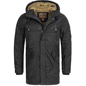 Indicode Heren Bardsley Parka Met Gevoerde Capuchon (Teddy-Voering) En 6 Zakken | Warm Winter Jack Robuuste Heren Jack…