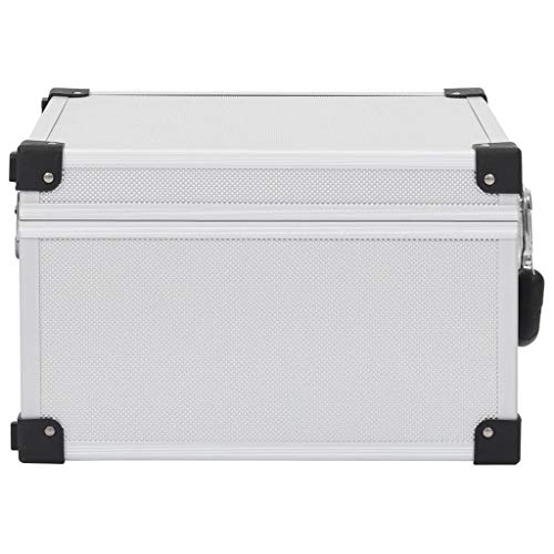 Caja de almacenamiento para CDs con estructura de aluminio premium Tidyard 7